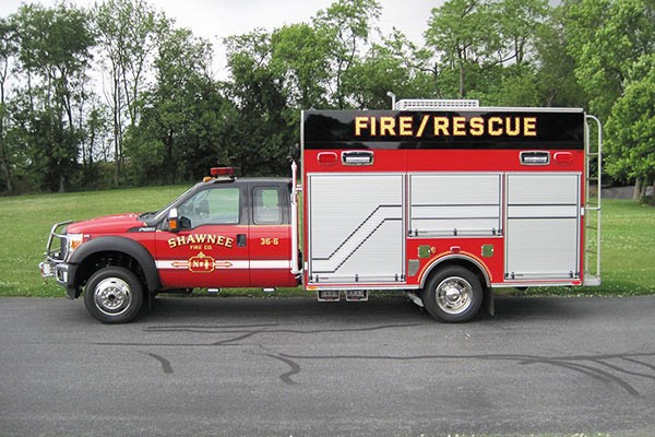 new Pierce mini fire rescue vehicle sales in Pennsylvania - Glick Fire Equipment - driver side