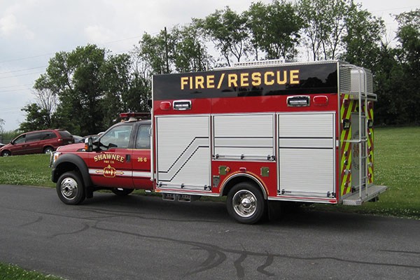 new Pierce mini fire rescue vehicle sales in Pennsylvania - Glick Fire Equipment - driver rear