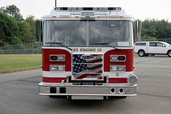 2012 Pierce saber fire engine pumper - new apparatus sales in PA - front