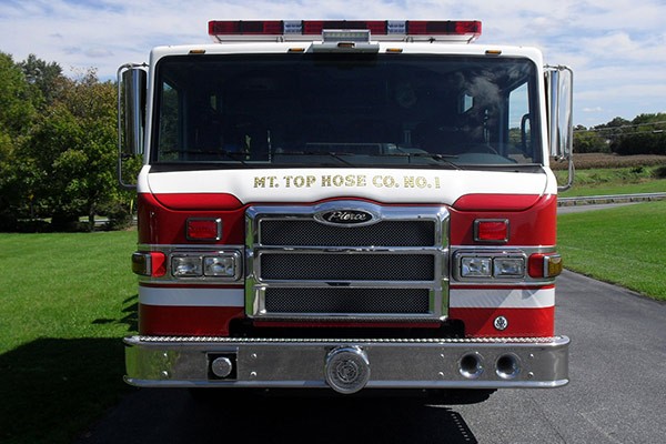 Pierce Impel pumper - new fire engine sales in Pennsylvania - front