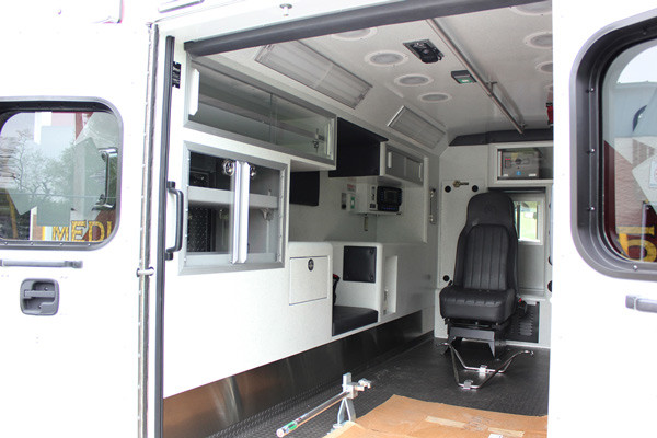 Braun Signature Series Type III ambulance - new ambulance sales - module interior driver side