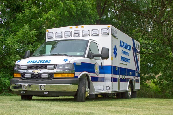 Braun Chief XL Type III ambulance - new ambulance sales in PA - driver front