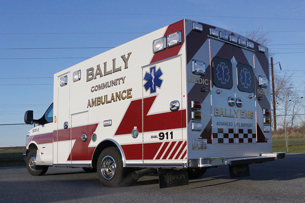 2013 Braun Signature Series - type III ambulance - new ambulance sales in PA - driver rear