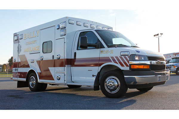 2013 Braun Signature Series - type III ambulance - new ambulance sales in PA - passenger front