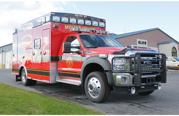 2014 Braun Chief XL - new type I ambulance sales in Pennsylvania - passenger front