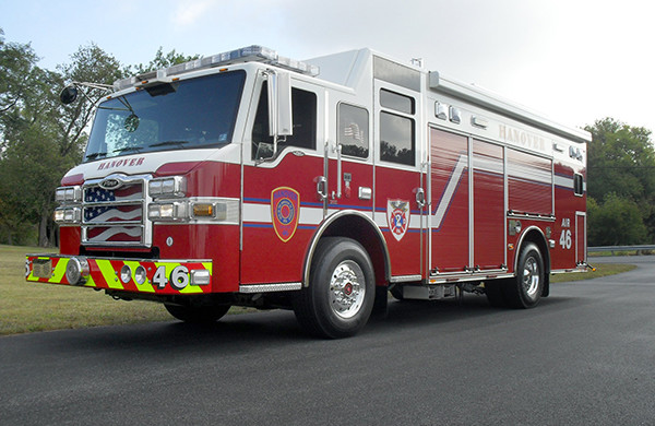 Pierce Impel Encore Rescue Fire Truck - Non Walk-In