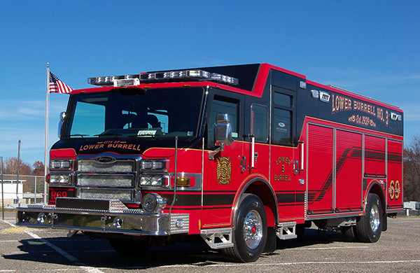 Pierce Impel Heavy Rescue Fire Truck - Non Walk-In Heavy Duty Rescue