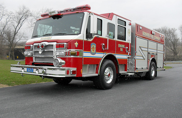 Pierce Velocity PUC Pumper - Fire Engine - Driver Front Angle View