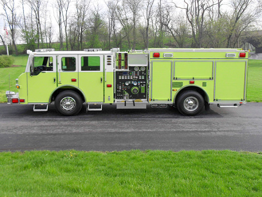 Pierce Velocity Pumper - Fire Engine - Driver Side