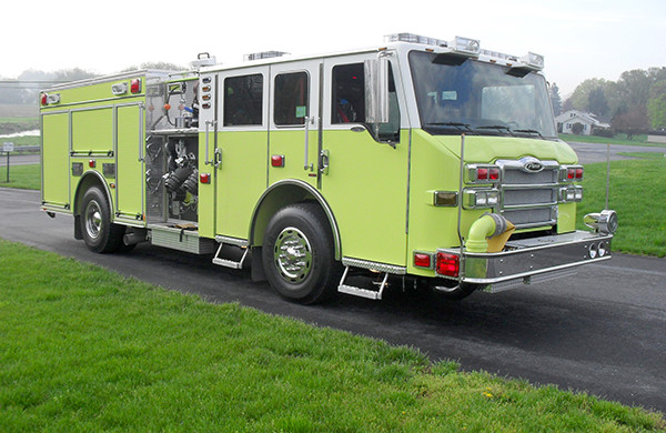 Pierce Velocity Pumper - Fire Engine - Passenger Front