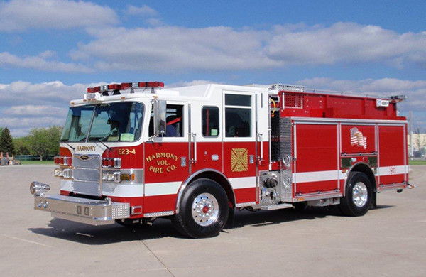 Harmony VFC - 2011 Pierce Arrow XT - PUC Pumper Fire Truck - Driver Front