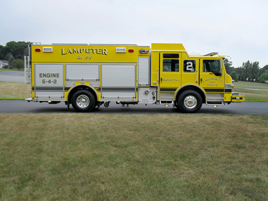 Lampeter FC - Pierce Impel PUC Pumper - Fire Engine - Passenger Side