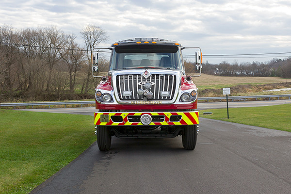 Mill Creek VFC - Pierce International Fire Truck Tanker - Front