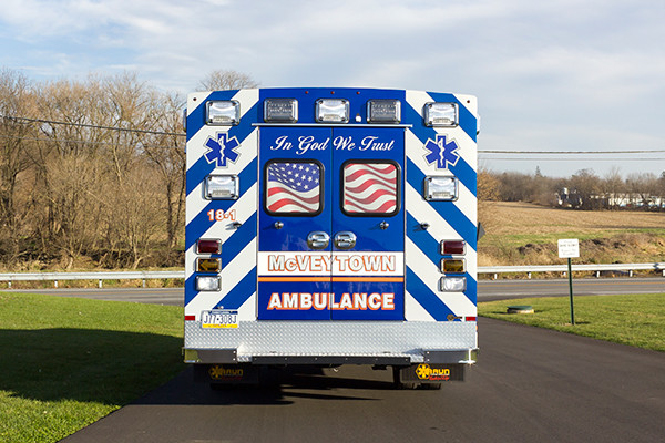 Braun Liberty Type I Ambulance - Ford F450 4x4 Chassis - Rear