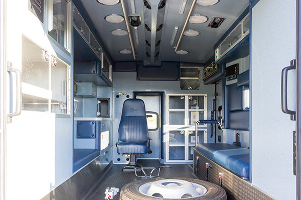 Braun Liberty Type I Ambulance - Ford F450 4x4 Chassis - Interior