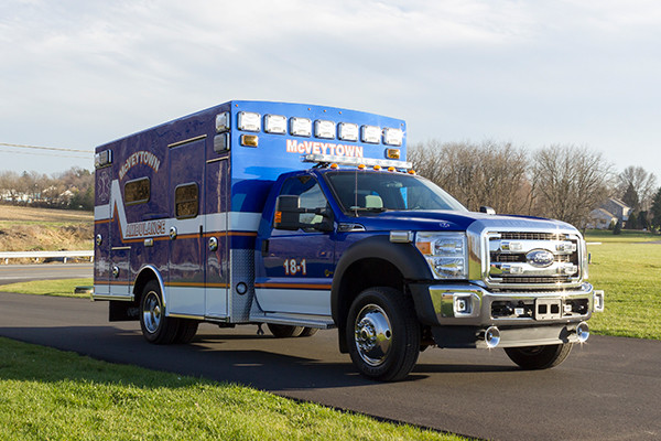 Braun Liberty Type I Ambulance - Ford F450 4x4 Chassis - Passenger Front