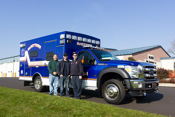 Braun Liberty Type I Ambulance - Ford F450 4x4 Chassis - Members of McVeytown