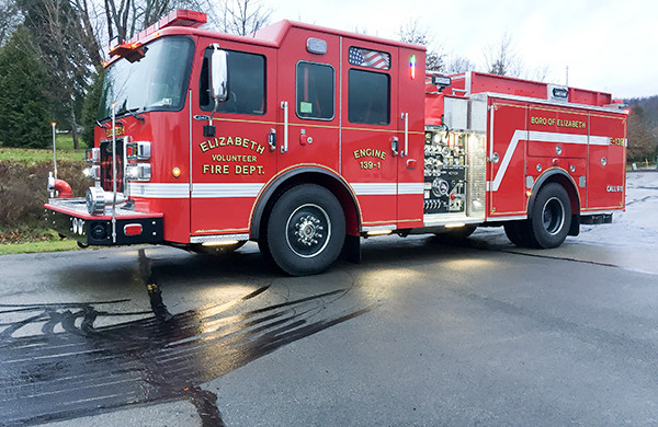 Pierce Saber FR - Rescue Pumper Fire Truck - Engine 18 - Driver Front