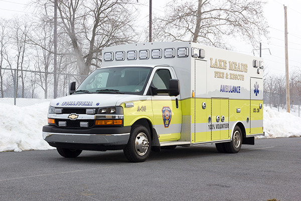 Lake Meade F&R - Braun Chief XL Type III Ambulance - Driver Front