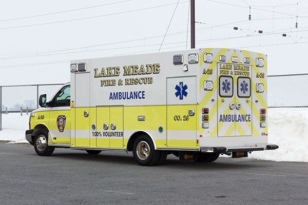 Lake Meade F&R - Braun Chief XL Type III Ambulance - Driver Rear