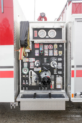 Marysville FC - Pierce Enforcer Tanker Pumper - Fire Engine - pump panel