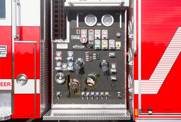 Swatara Twp - Pierce Arrow XT Pumper - Fire Engine - Pump Panel