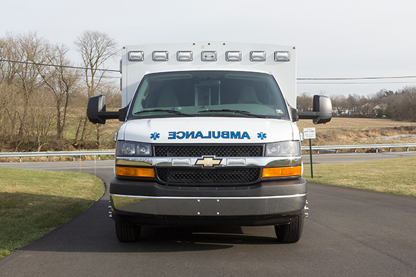 Northeastern Berks EMS - Braun Express Type III Ambulance - front