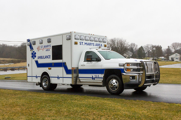 St. Marys Area - Demers MXP-150 Type I Ambulance - passenger front