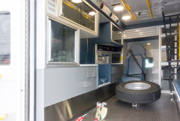 St. Marys Area - Demers MXP-150 Type I Ambulance - interior driver side