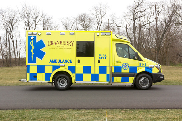 Cranberry Twp. EMS - Demers MX-152 Type III Ambulance - passenger side