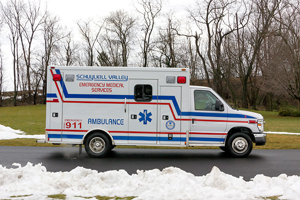 Schuylkill Valley EMS - Type III Ambulance Remount - passenger side