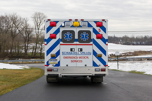 Schuylkill Valley EMS - Type III Ambulance Remount - rear