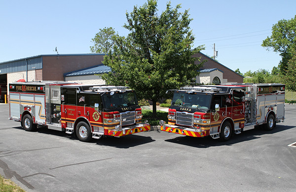 2011 Pierce Velocity Rescue Pumper - Fire Engine - Twin Rescue Engines