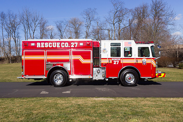 2015 Pierce Enforcer PUC pumper - fire engine - passenger side