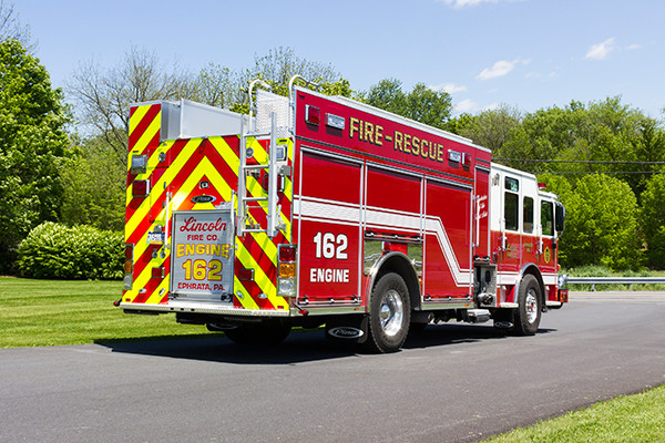 2016 Pierce Enforcer PUC - rescue pumper fire engine - passenger rear