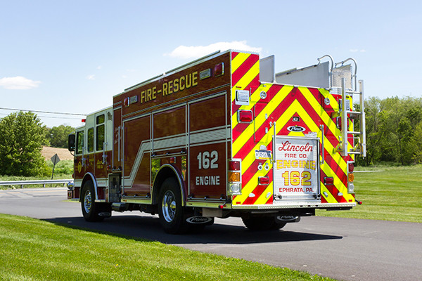 2016 Pierce Enforcer PUC - rescue pumper fire engine - driver rear