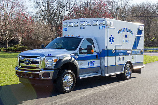 2016 Braun Express Plus Type I ambulance - Ford F450 4x4 - driver front