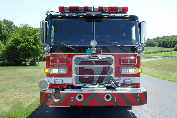 24348 Pierce Arrow XT pumper - Rohrerstown FC - front