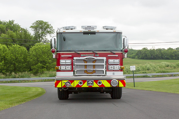 2016 Pierce Enforcer - pumper fire engine - front