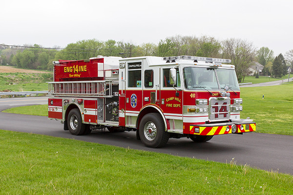 2016 Pierce Arrow XT custom pumper - fire engine - passenger front