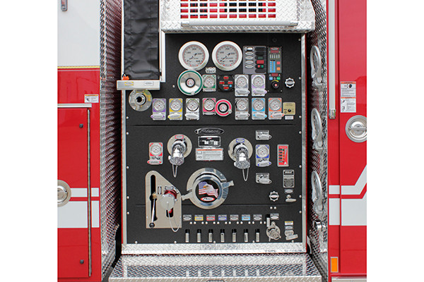 2016 Pierce Arrow XT custom pumper - fire engine - pump panel