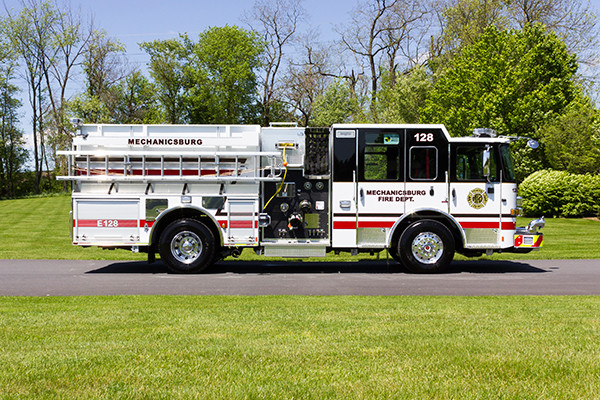 2016 Pierce Enforcer - pumper fire engine - passenger side