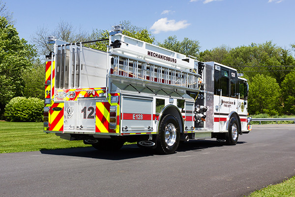 2016 Pierce Enforcer - pumper fire engine - passenger rear