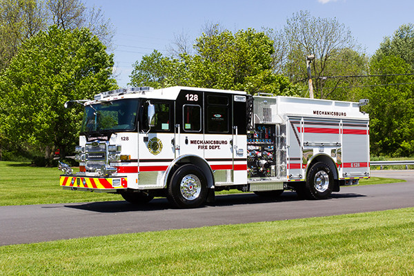 2016 Pierce Enforcer - pumper fire engine - driver front