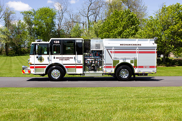 2016 Pierce Enforcer - pumper fire engine - driver side