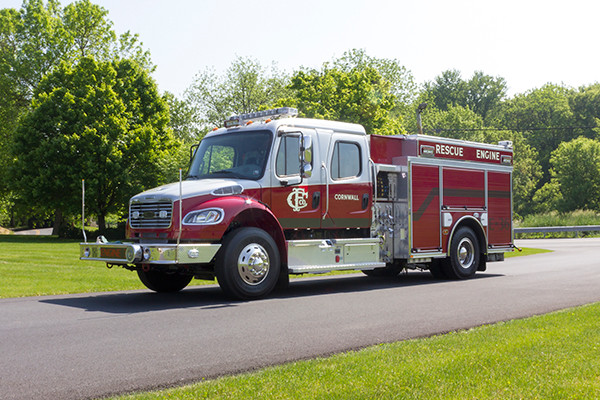 2016 Pierce Freightliner Responder commercial pumper - fire engine apparatus - driver front