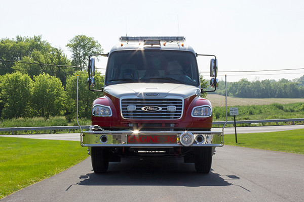 2016 Pierce Freightliner Responder commercial pumper - fire engine apparatus - front