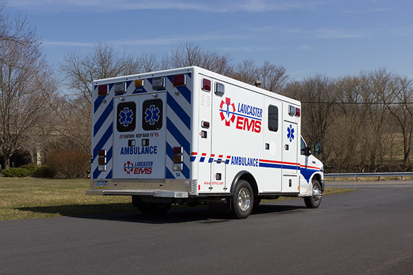 AEV Type III ambulance remount - passenger rear