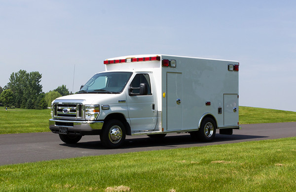 2016 Type I ambulance remount - Braun ambulance - driver front