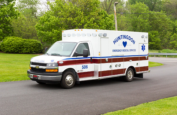 Braun Chief XL Type III ambulance - Huntingdon Ambulance Authority - driver front